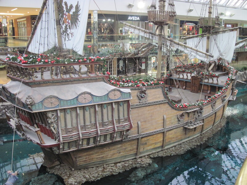 Decorated Ship Model