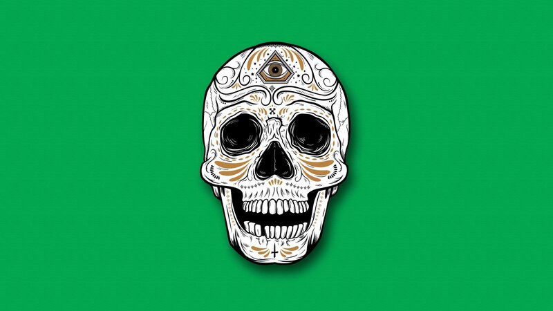 Decorated Skull