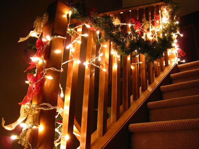 Decorated Staircase