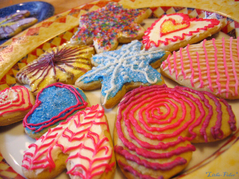 Decorated Sugar Cookies — Yellow