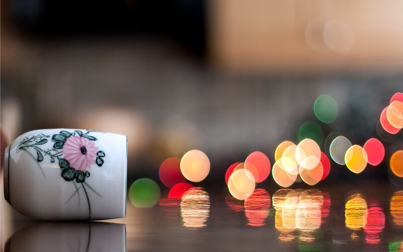 Decorated Teacup
