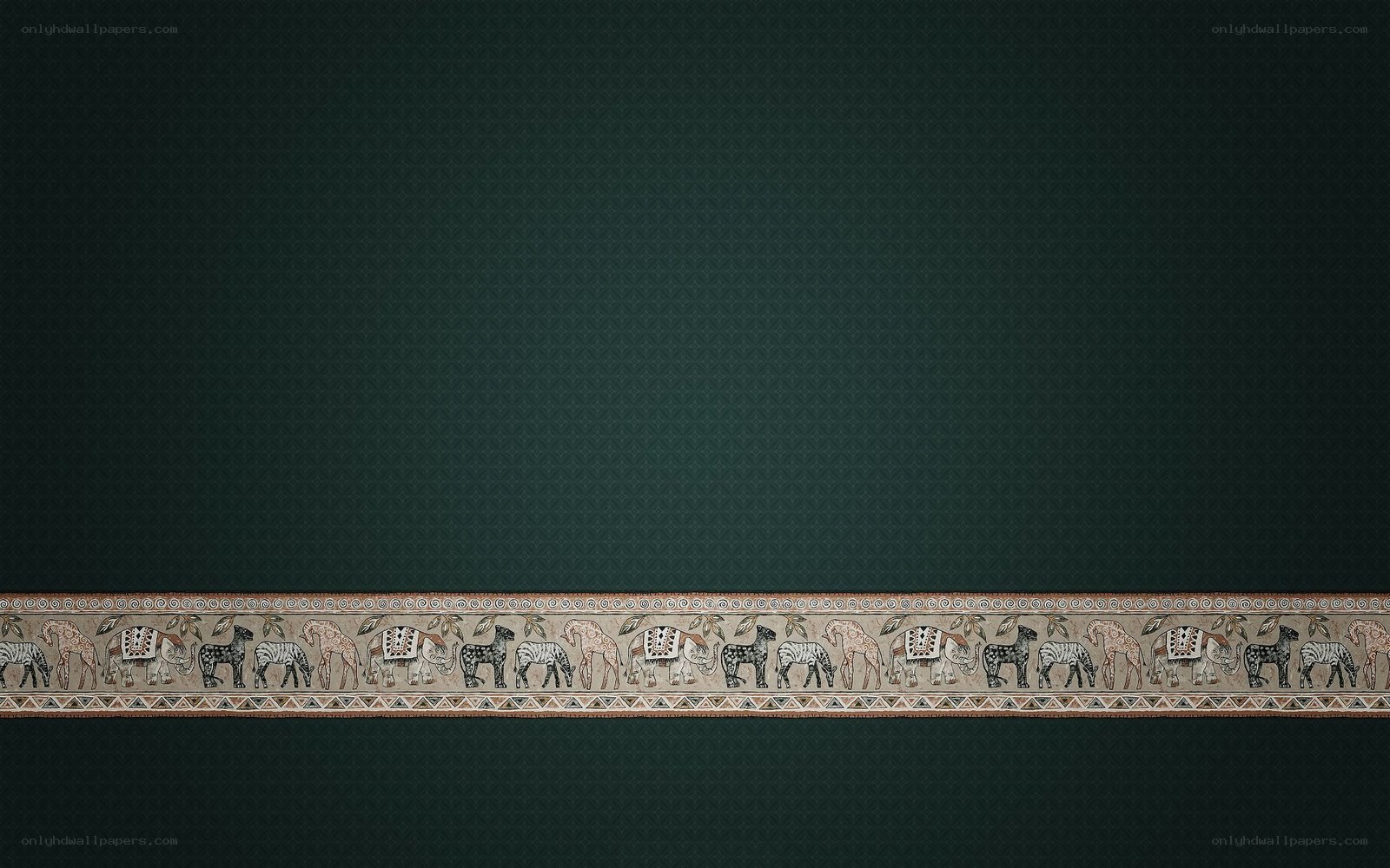 decorative animal border pattern