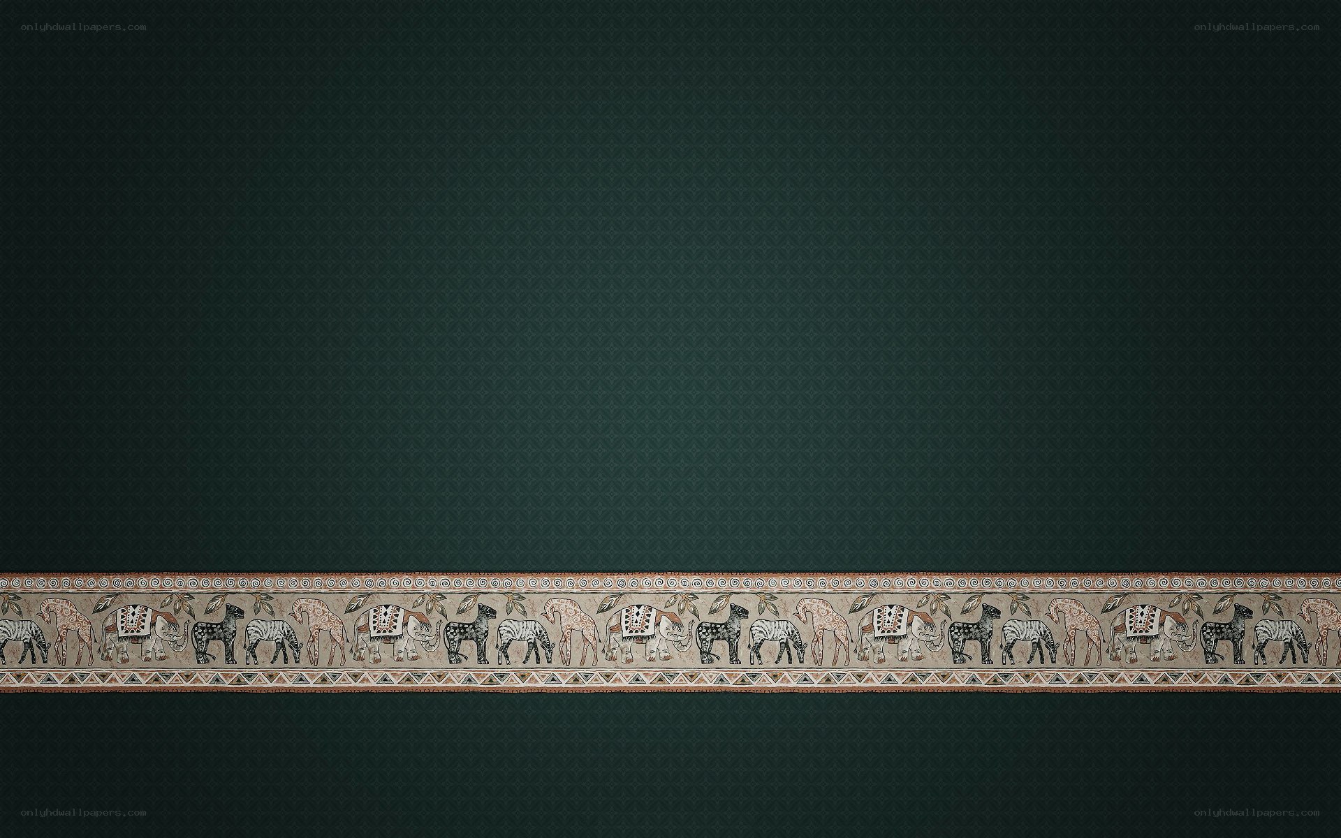 decorative animal border pattern
