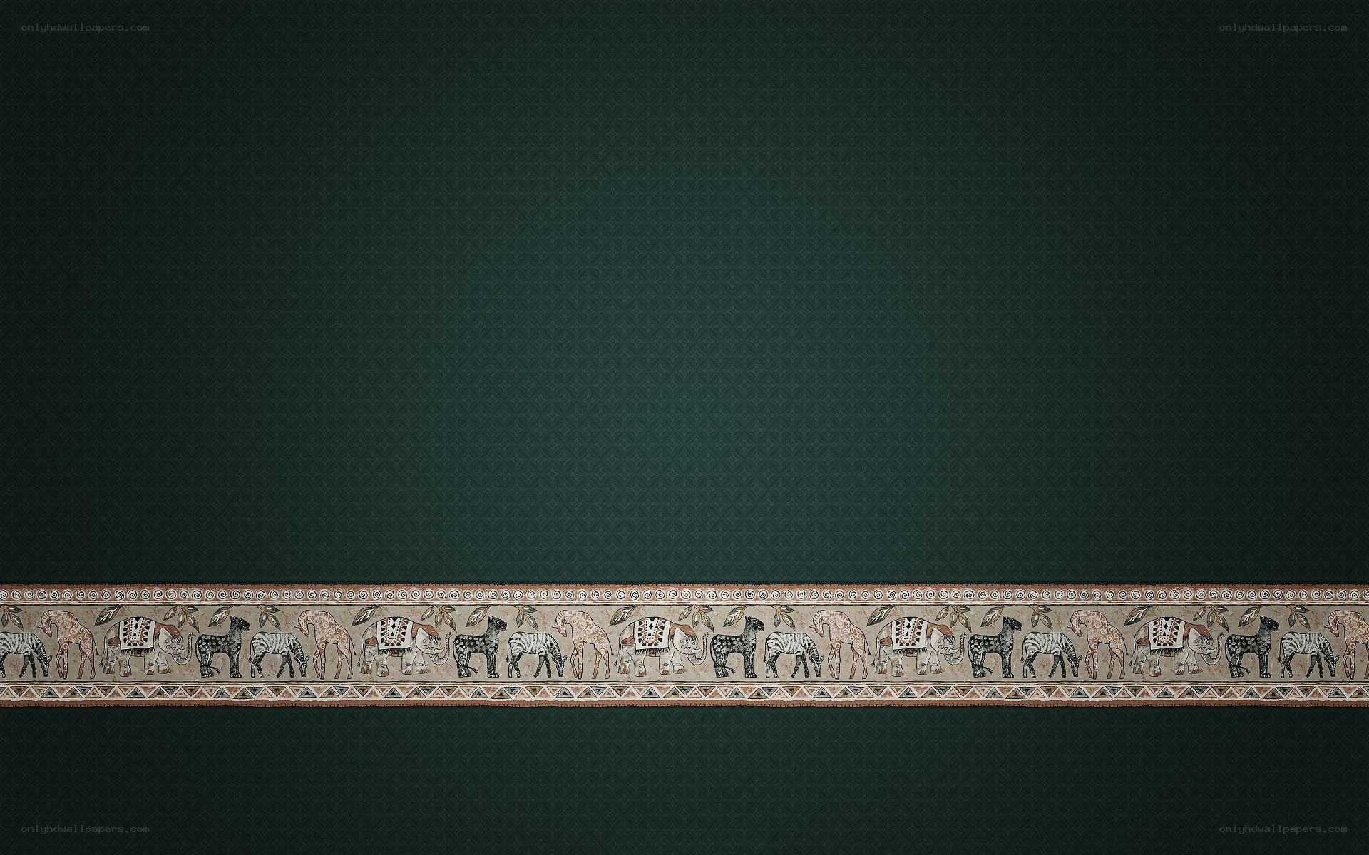decorative animal border pattern