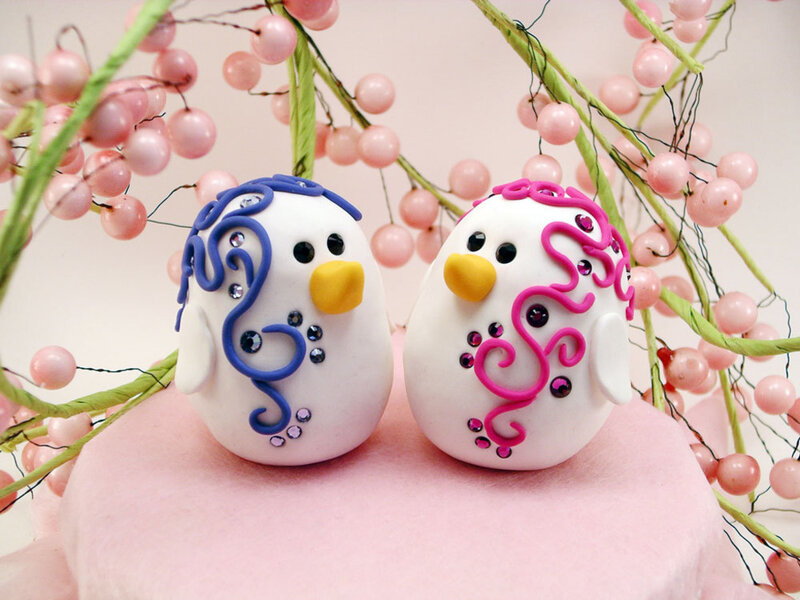 Decorative Bird Figurines