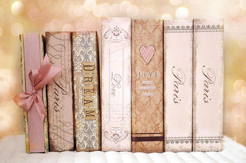 Decorative Books on Shelf