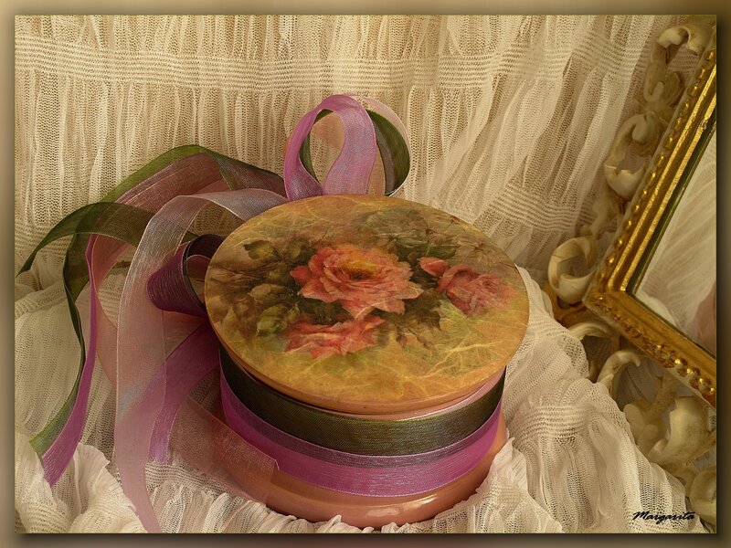 Decorative Box with Ribbons