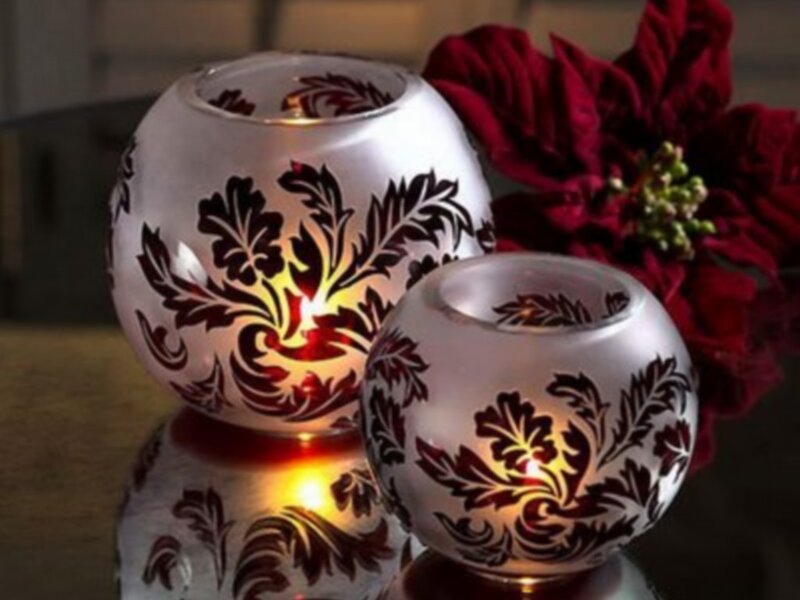 decorative candle holders