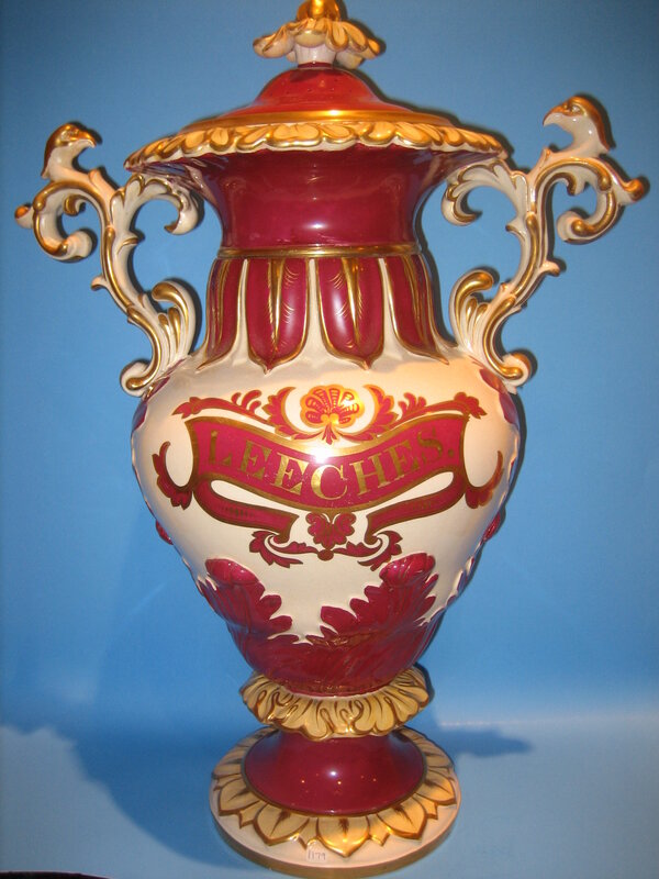 Decorative Ceramic Vase — Red