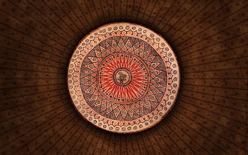 decorative circular mandala design