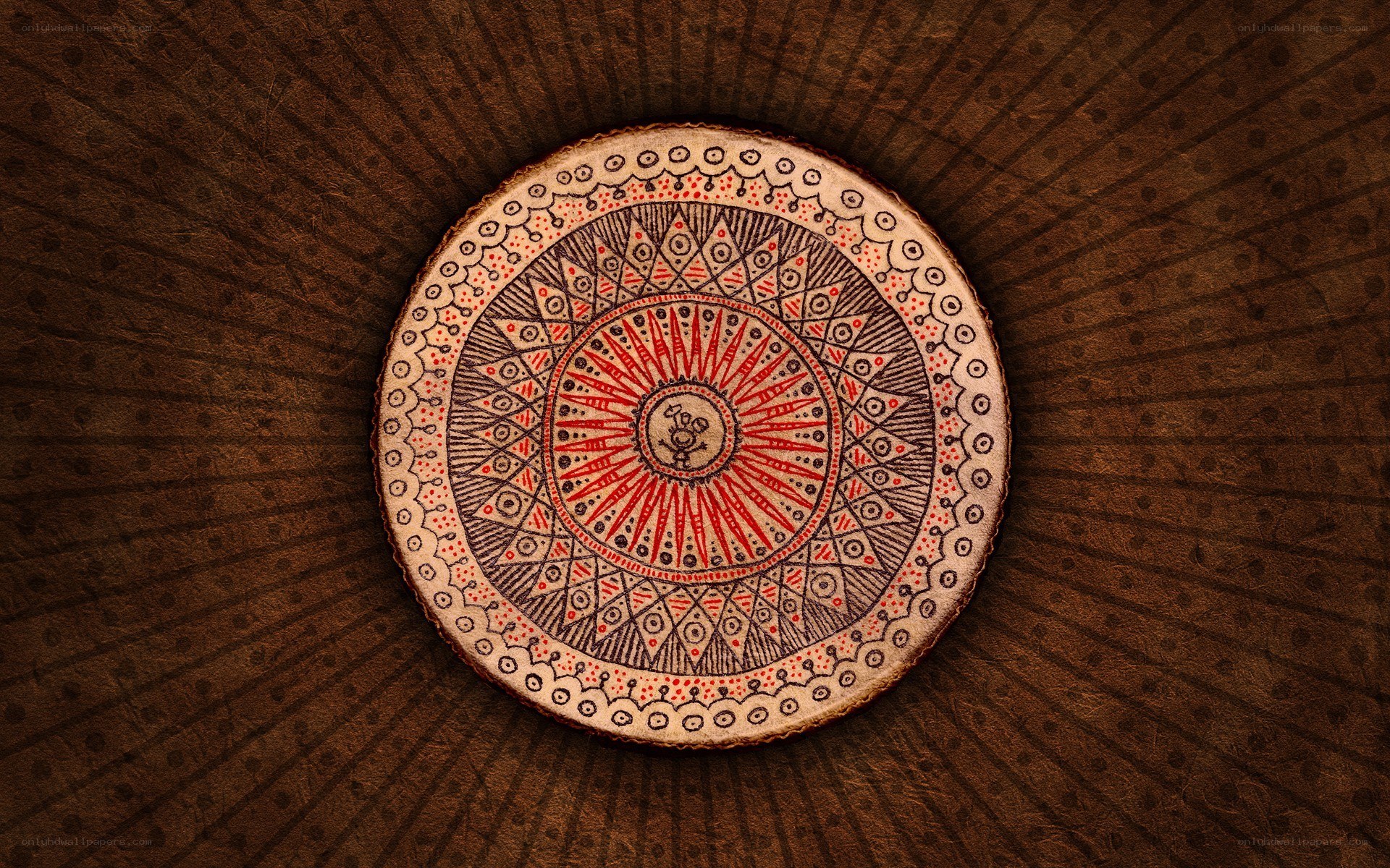 decorative circular mandala design