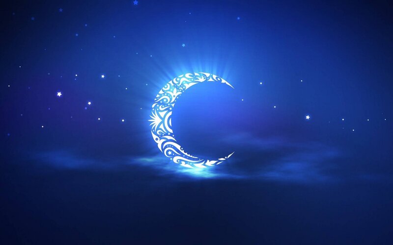 Decorative Crescent Moon