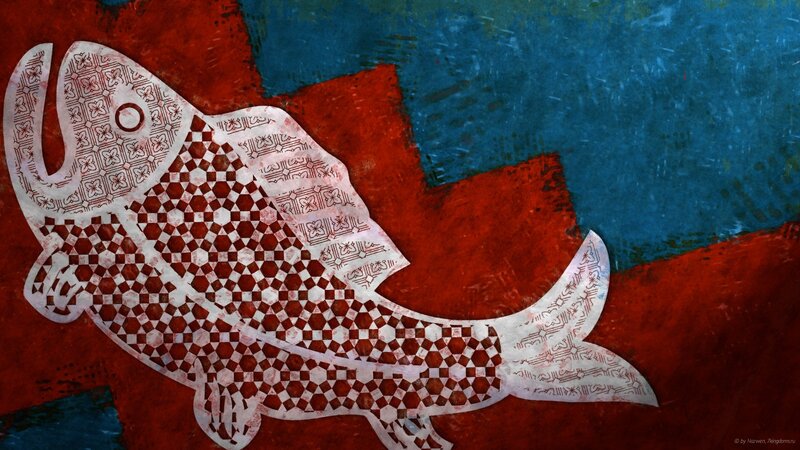 Decorative Fish Silhouette