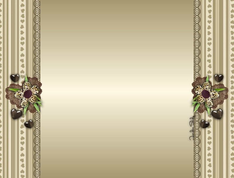 Decorative Floral Border
