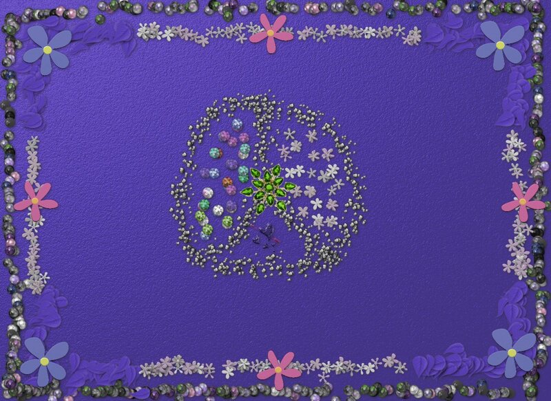 Decorative Flower Frame