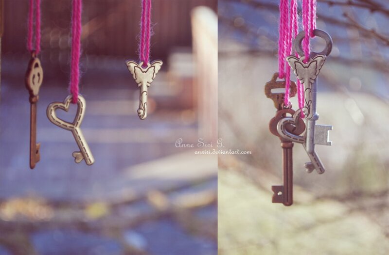 Decorative Keys on String