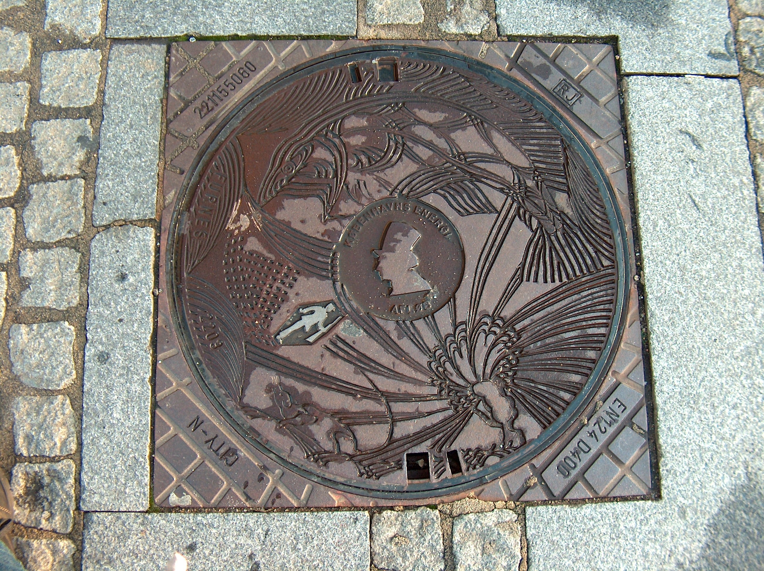 decorative manhole cover