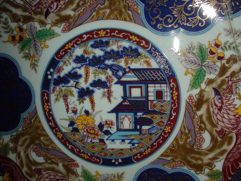 decorative porcelain plate