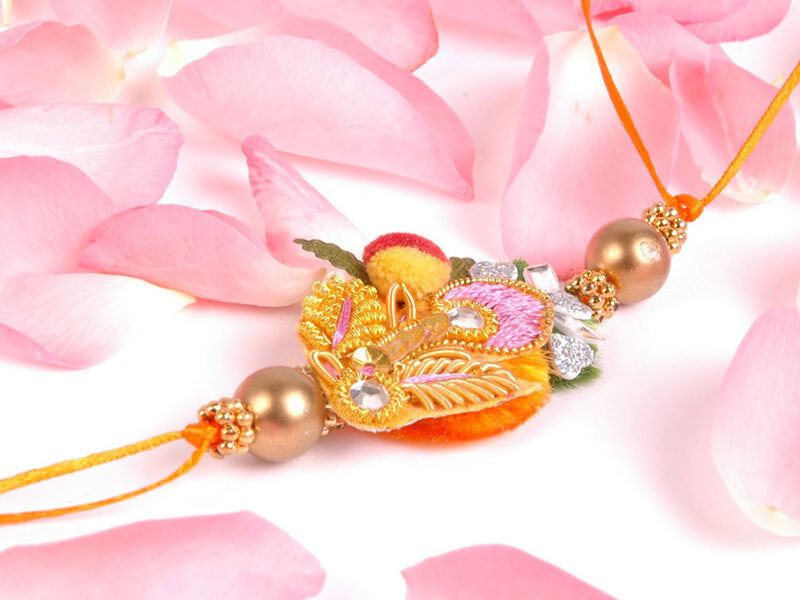 Decorative Rakhi with Beads