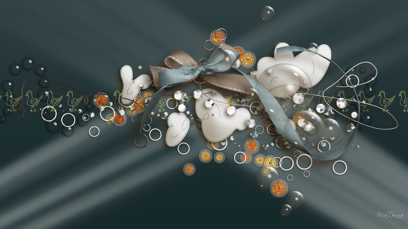 Decorative Ribbon Arrangement