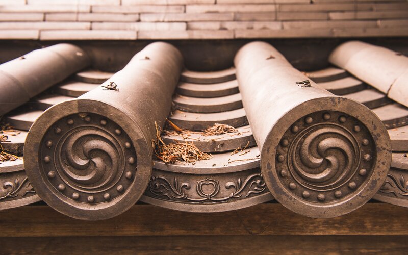 decorative roof tiles
