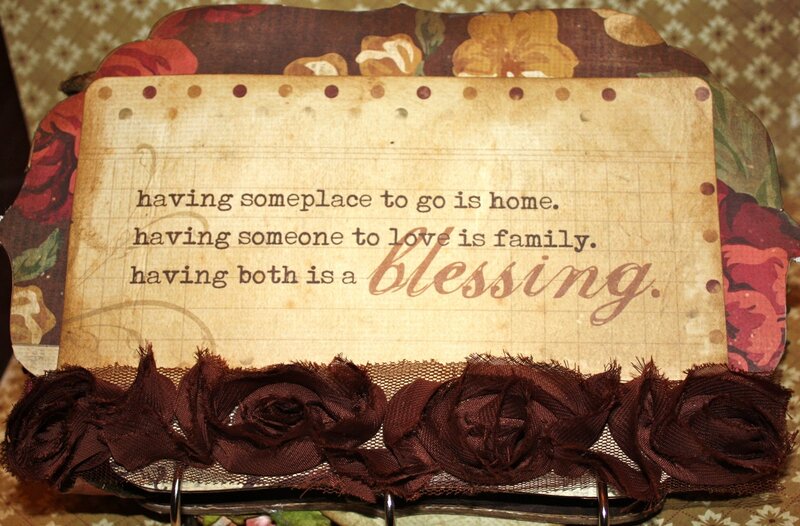 Decorative Sign with Text