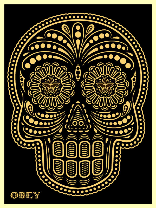 decorative skull art