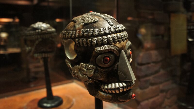 decorative skull artifact