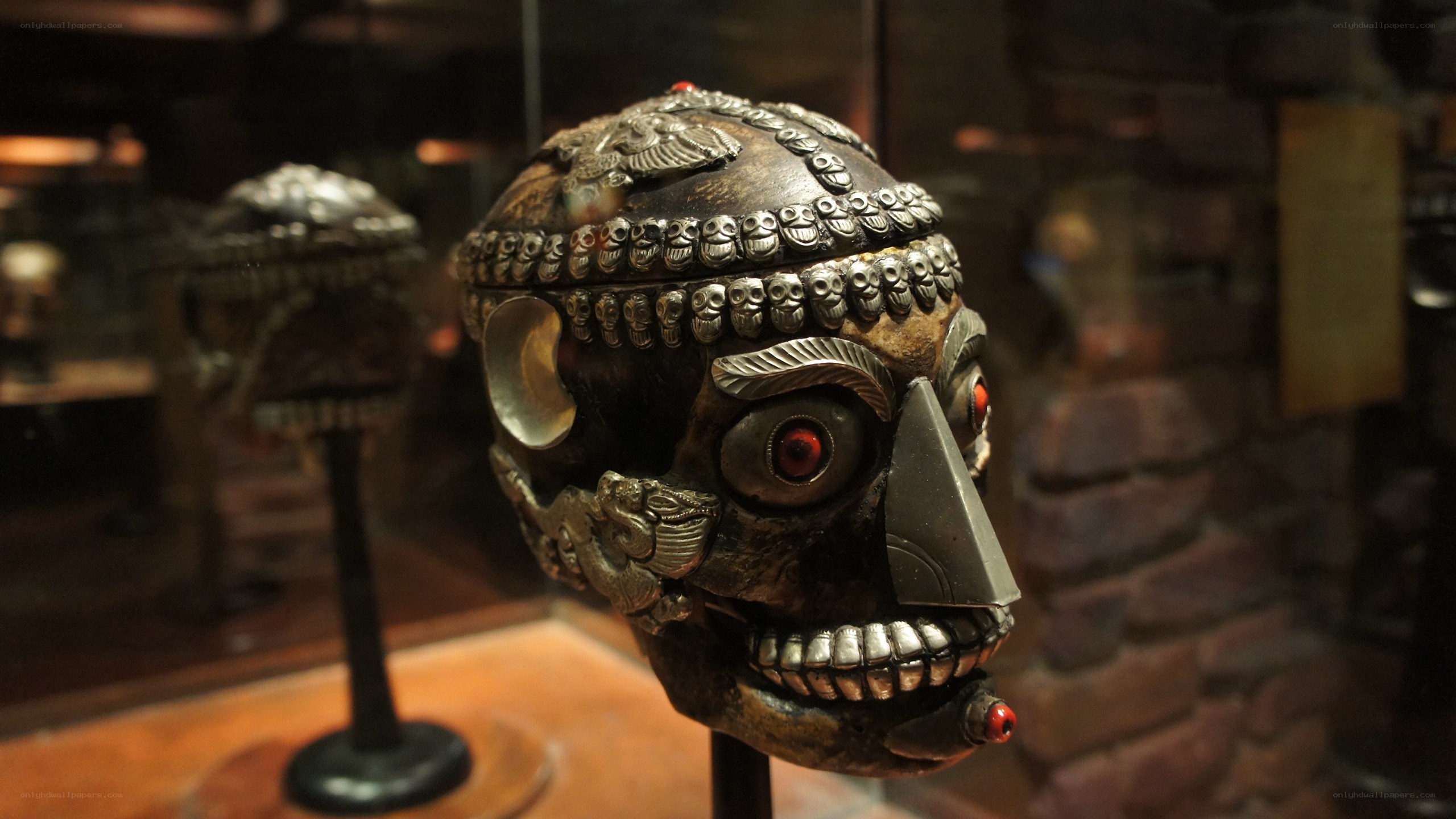 decorative skull artifact
