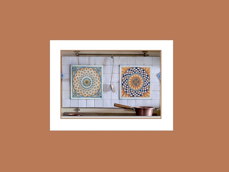Decorative Tiles in Kitchen