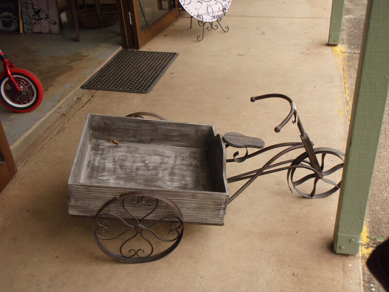 Decorative Tricycle Cart