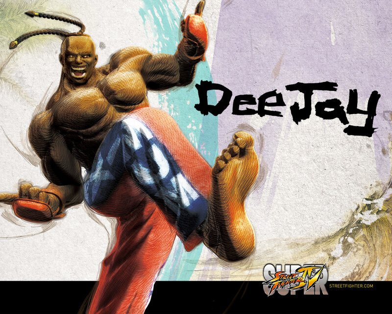 Dee Jay from Street Fighter IV