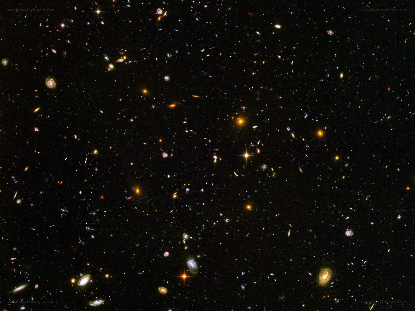 Deep field galaxy survey