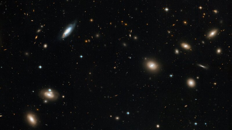 Deep field galaxy survey