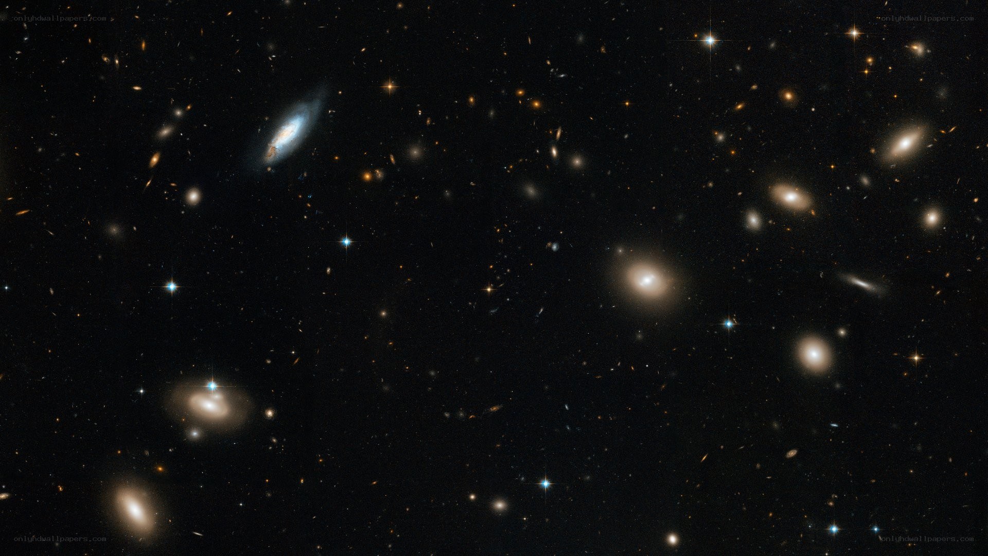 Deep field galaxy survey