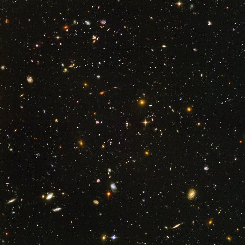Deep field galaxy survey