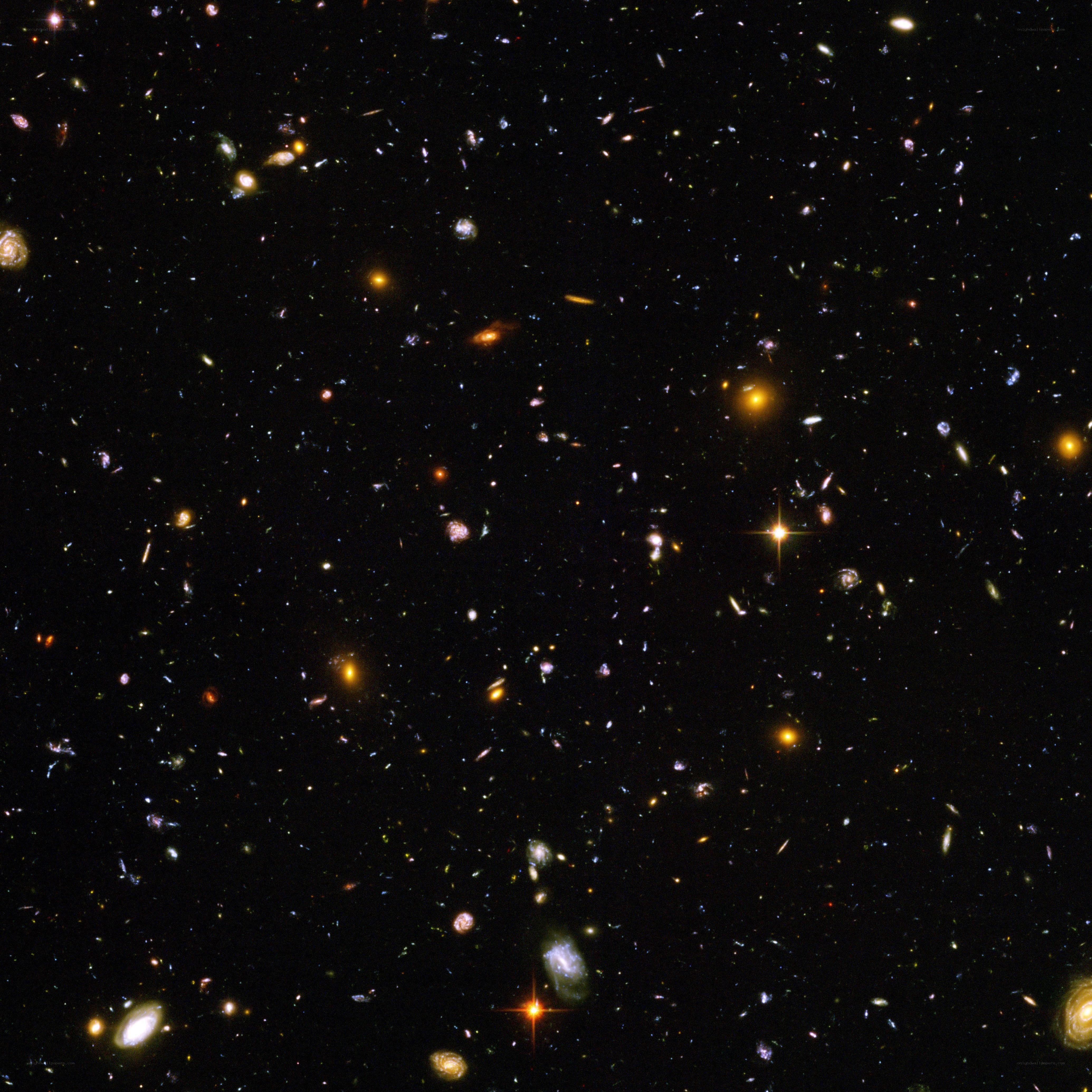 Deep field galaxy survey