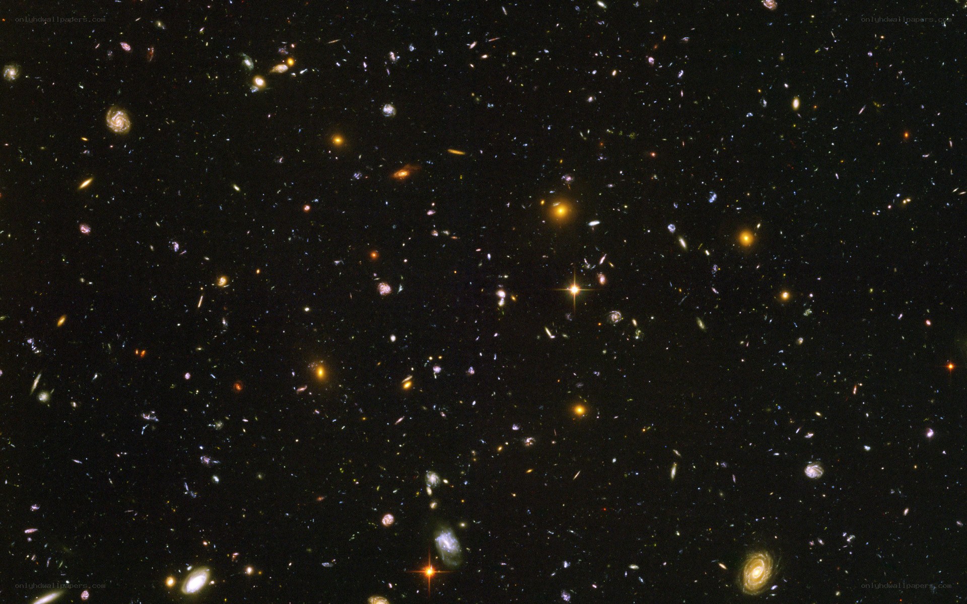 Deep field galaxy survey