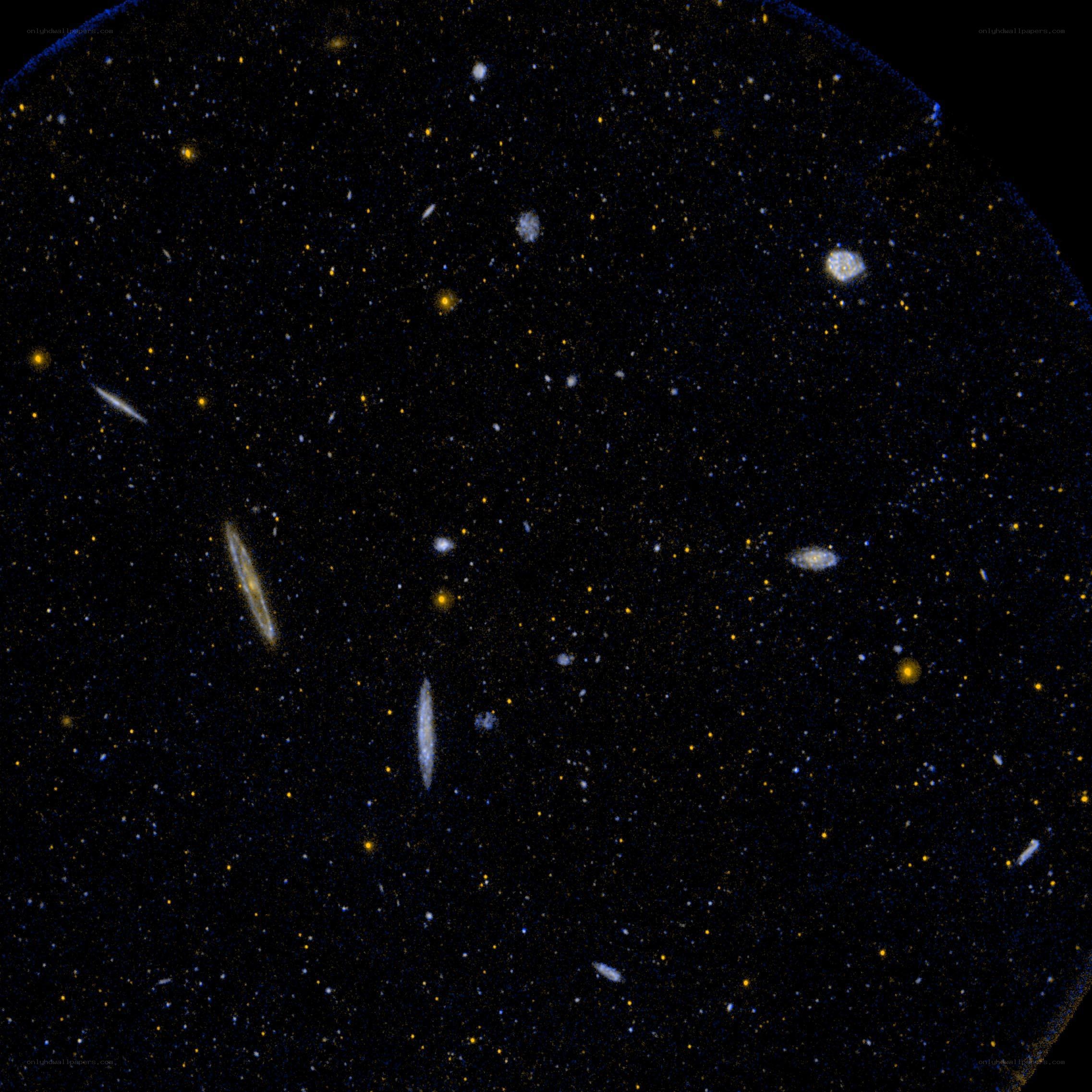 Deep field galaxy survey