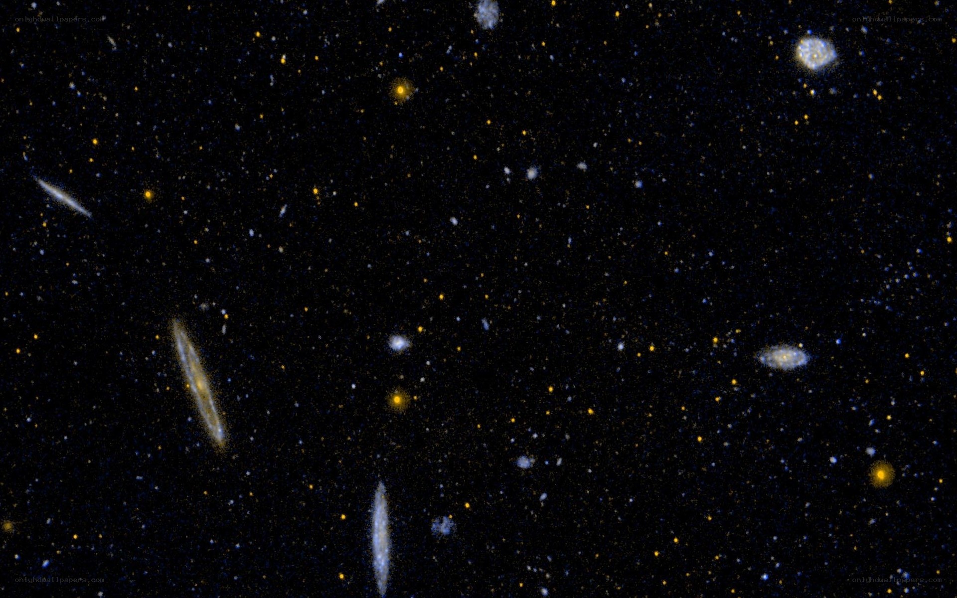 Deep field galaxy survey