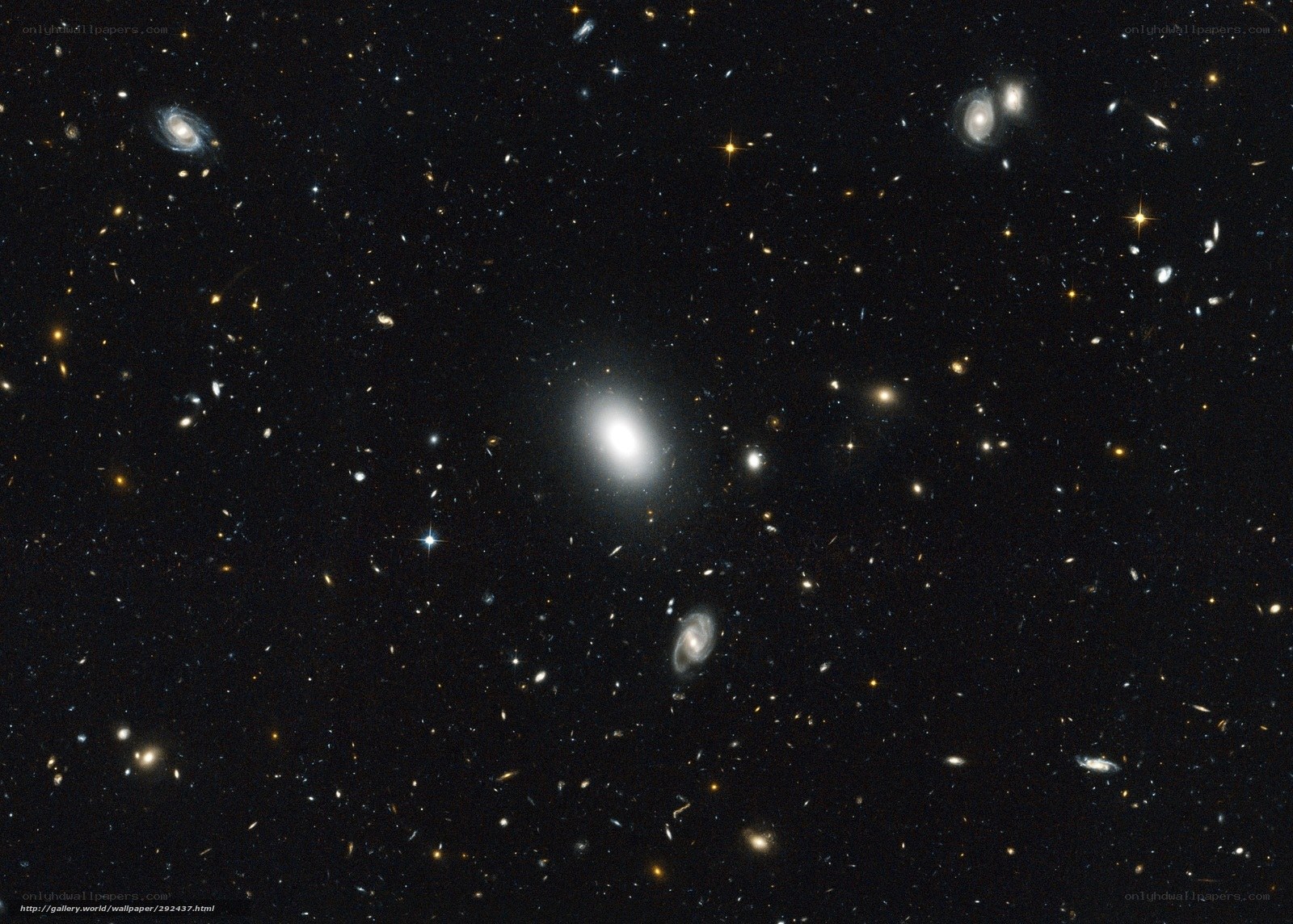 Deep field galaxy survey