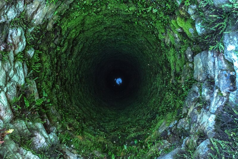 Deep Mossy Well