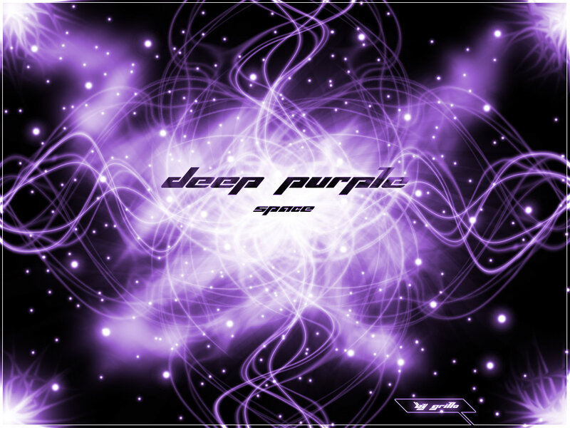 deep purple space background