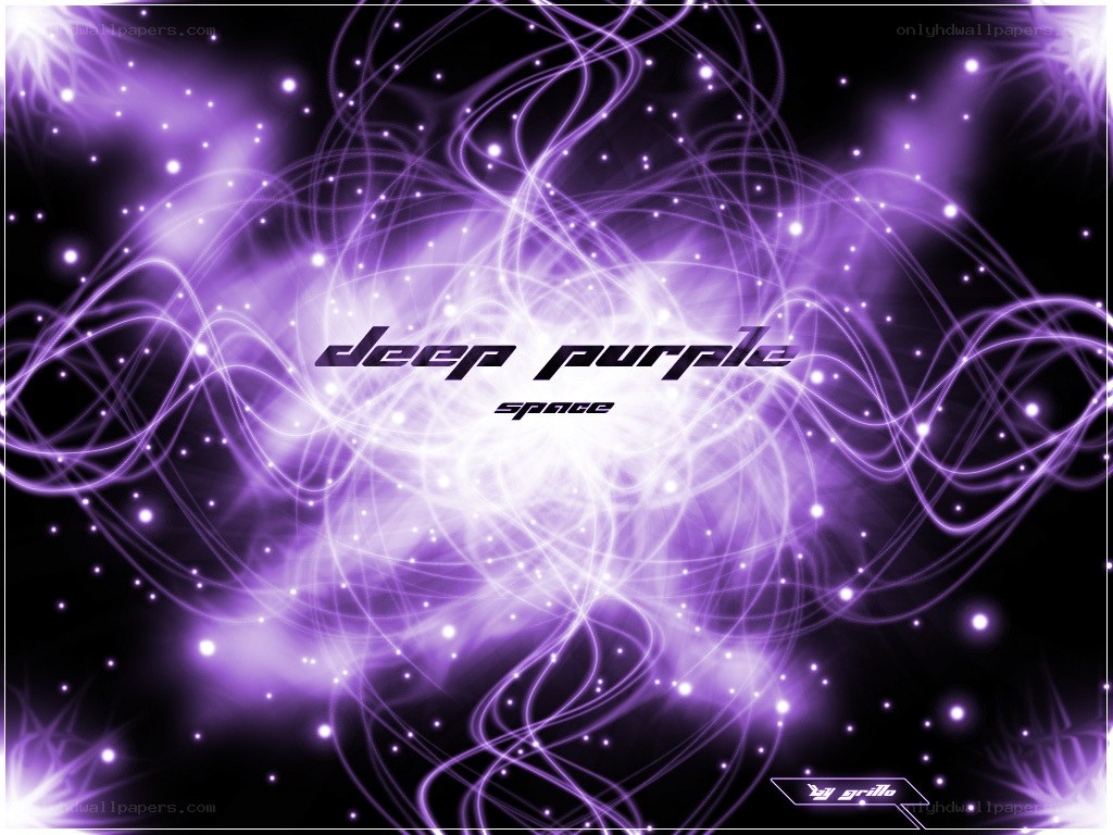 deep purple space background