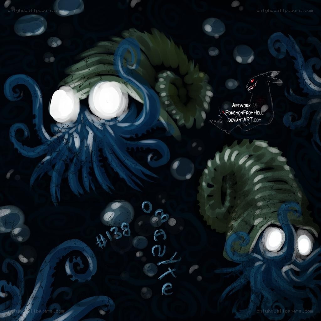 Deep sea Pokémon creatures