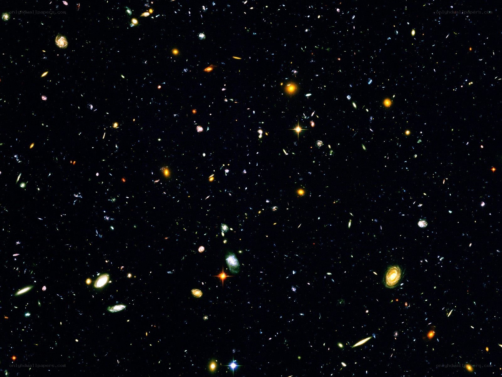 deep space galaxy field