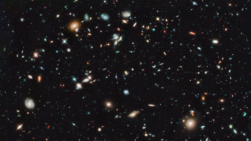 deep space galaxy survey