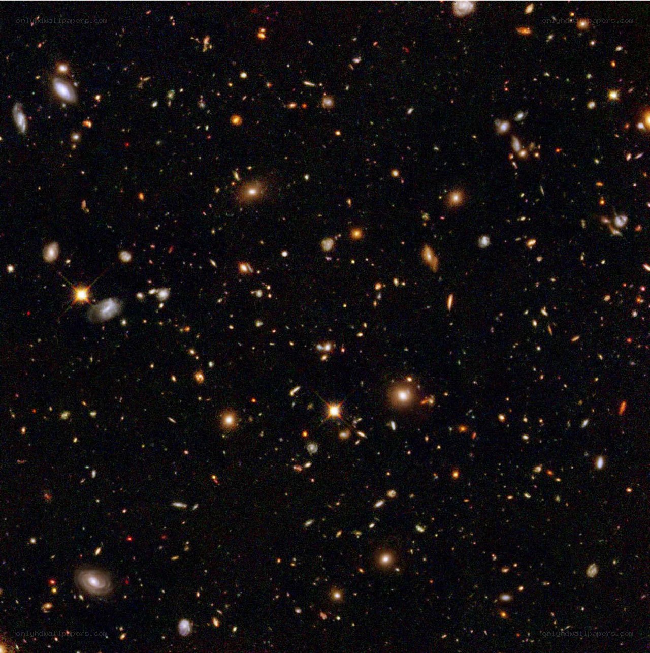 deep space galaxy survey