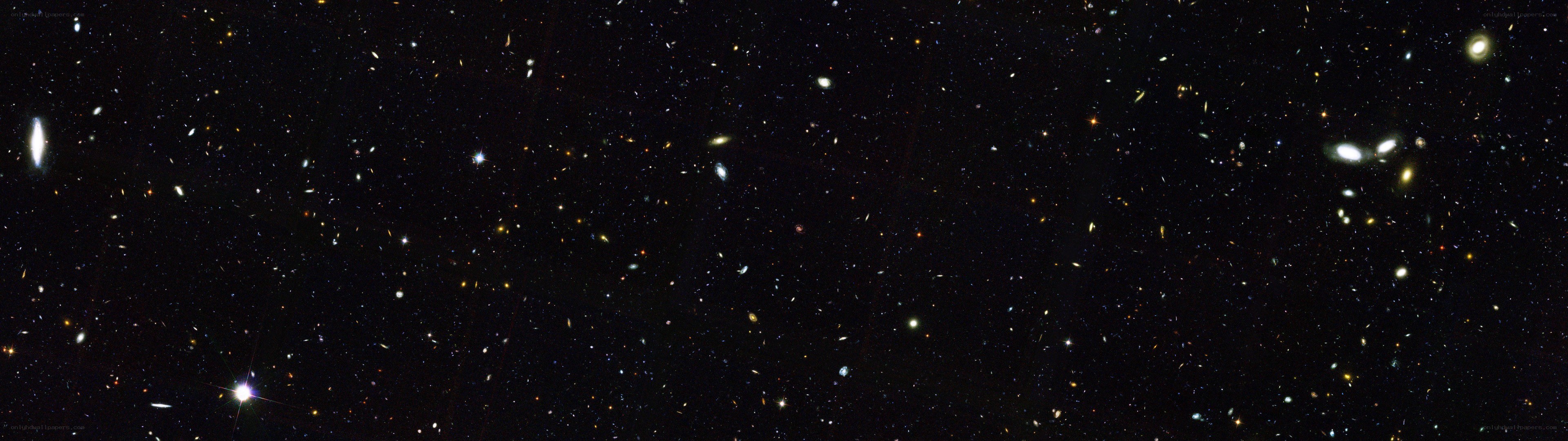 Deep space galaxy survey