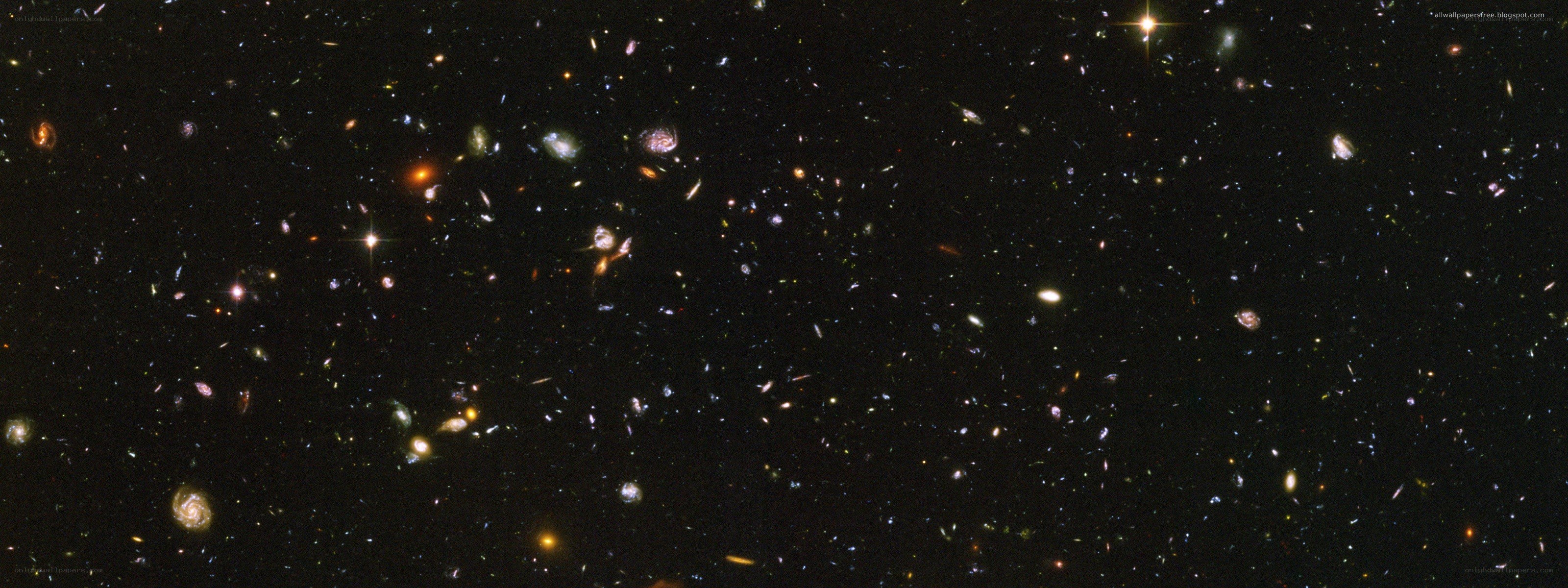 Deep space galaxy survey